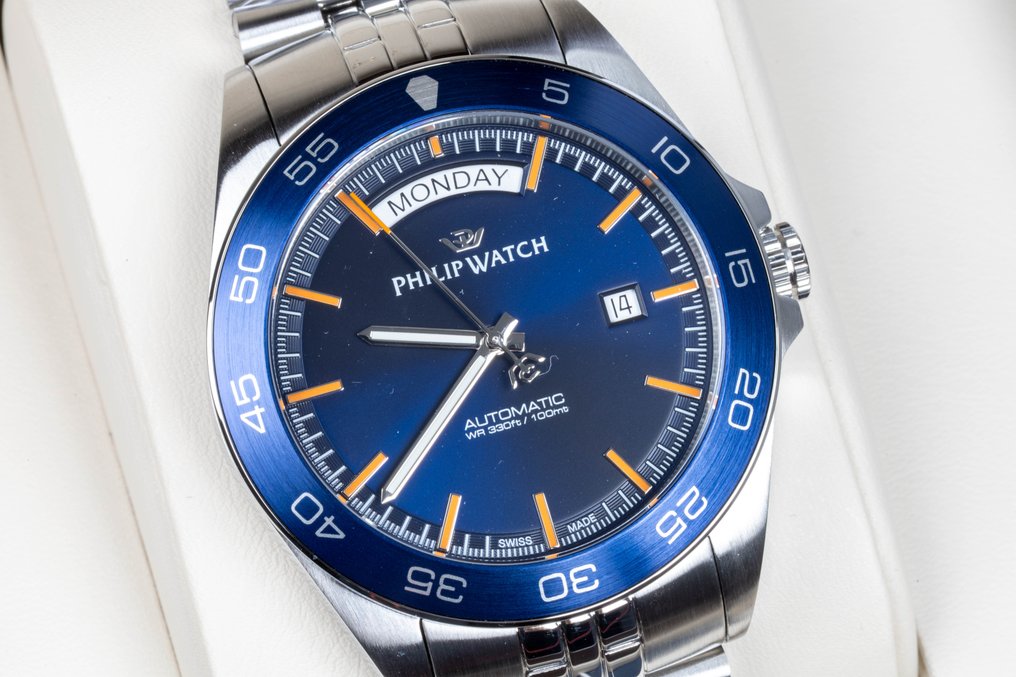Philip Watch - Caribe Sport - Special edition - FREE SHIPPING - Automatic - 100 m - Men - 2025 #4.3