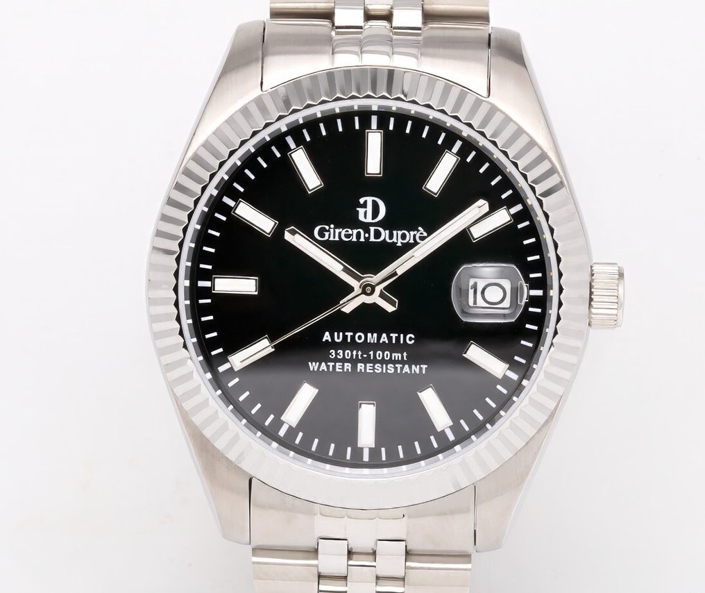 Giren Dupre - Solodata 39mm Automatico cassa e bracciale Acciaio quadrante Nero - - - Unisex - 2025 #2.1