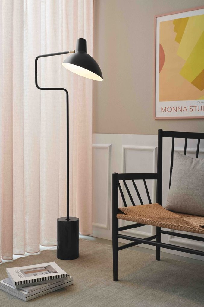 Michael Waltersdorff - 落地燈 - 大都会豪华落地灯 - 金屬, 大理石 #4.3