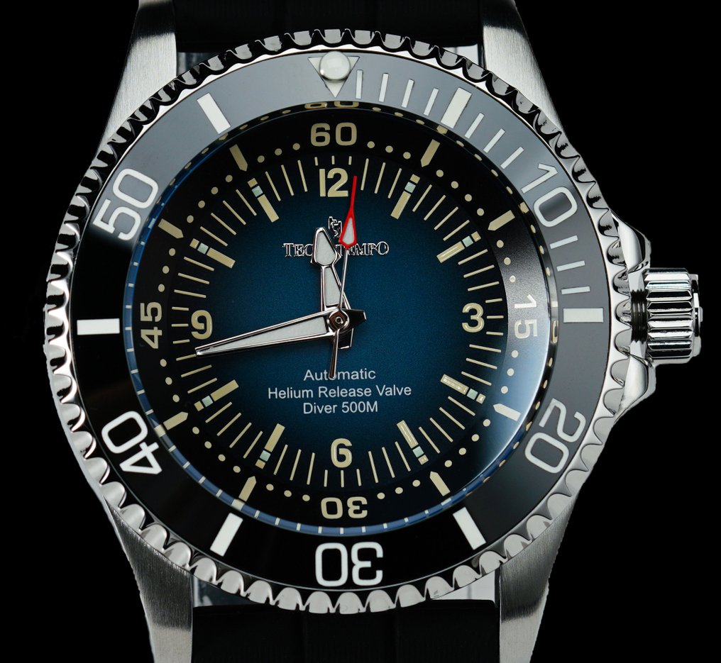 Tecnotempo - Diver 500M/1650ft WR - Automatic - - - No Reserve Price - TT.500.HRBL - Men - 2020+ #1.0