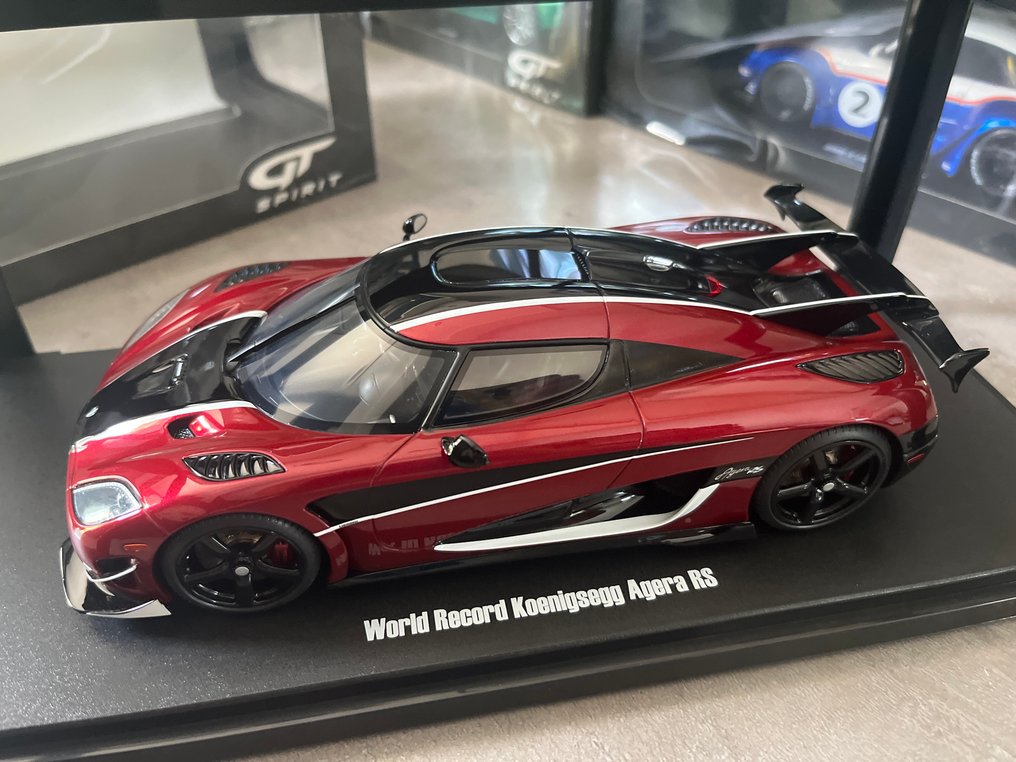 GT Spirit 1:18 - 模型車 - Koenigsegg AGERA RS - 世界纪录 #1.0