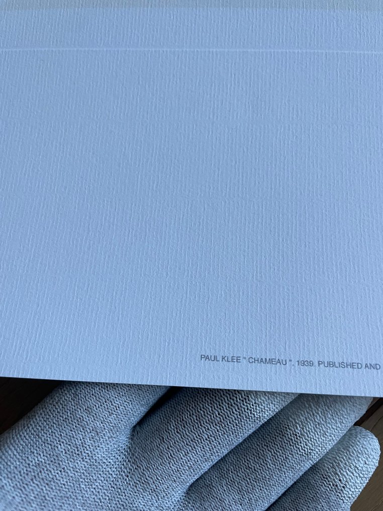 Paul Klee - after (1879-1940), Chameau, 1939, Printed in Belgium #1.0