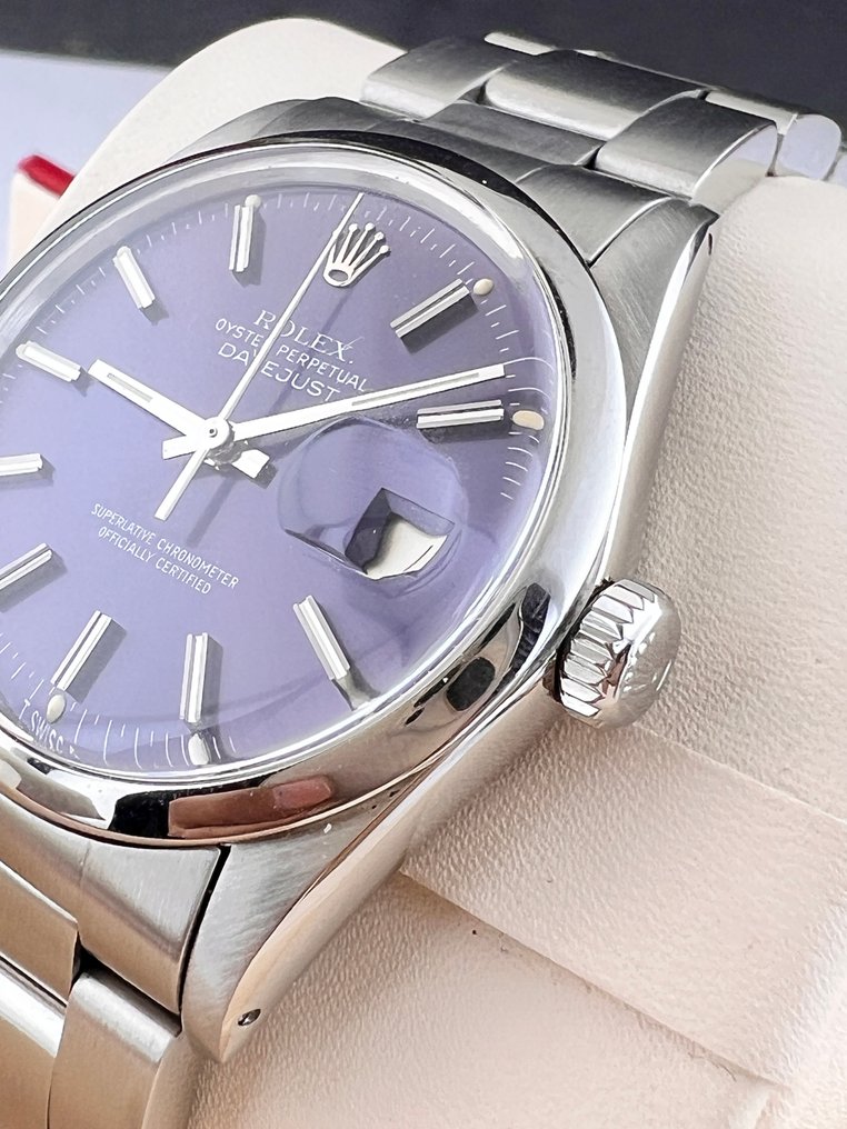 Rolex - Oyster Perpetual Datejust Blue Dial - 16000 - Unisex - 1981 #2.1