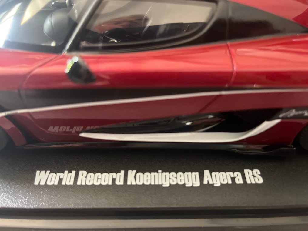 GT Spirit 1:18 - 模型車 - Koenigsegg AGERA RS - 世界纪录 #1.0