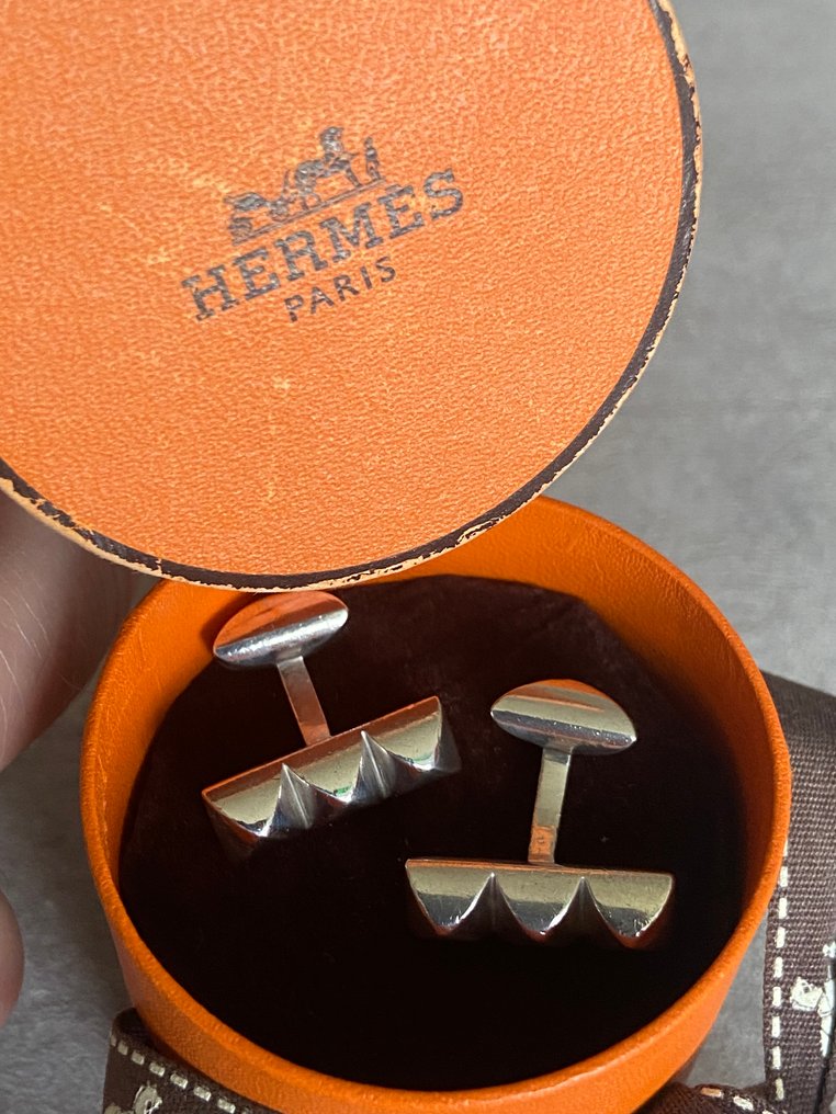 Hermès - Argento 925 - Μανικετόκουμπα #4.3