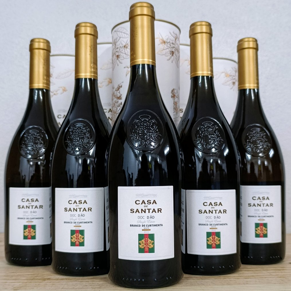2023 Casa de Santar, Branco de Curtimenta - Single Estate - Dão DOC - 5 Flasker (0,75 L) #1.0