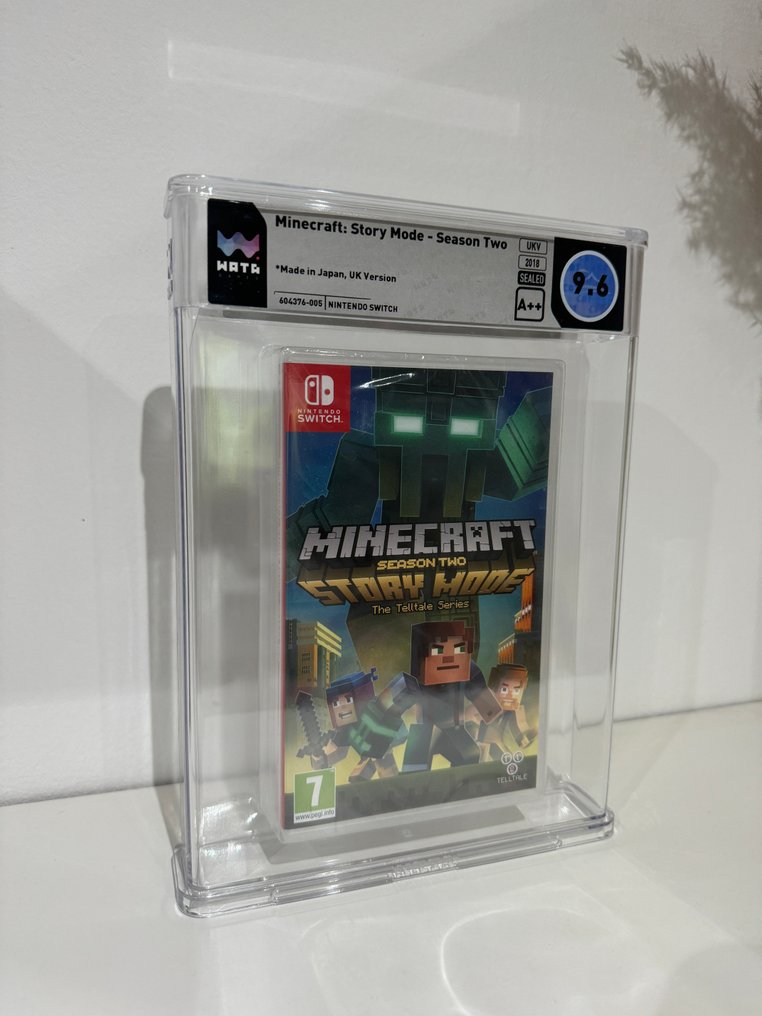 Nintendo - Switch - Minecraft: Story Mode - Season Two - graded WATA 9.6 A++ - Video game #1.0