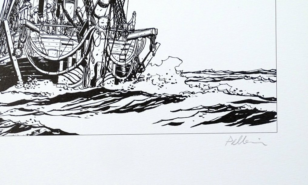 Pellerin, Patrice - 1 Offset Print - L'Epervier - Bateau Méduse #3.2
