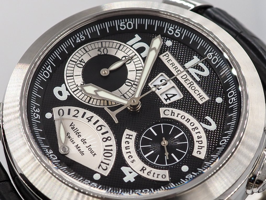 Pierre DeRoche - Grandcliff - Nincs minimálár - BRAND NEW * Chronograph * Automatic * - Férfi - 2025 #2.1