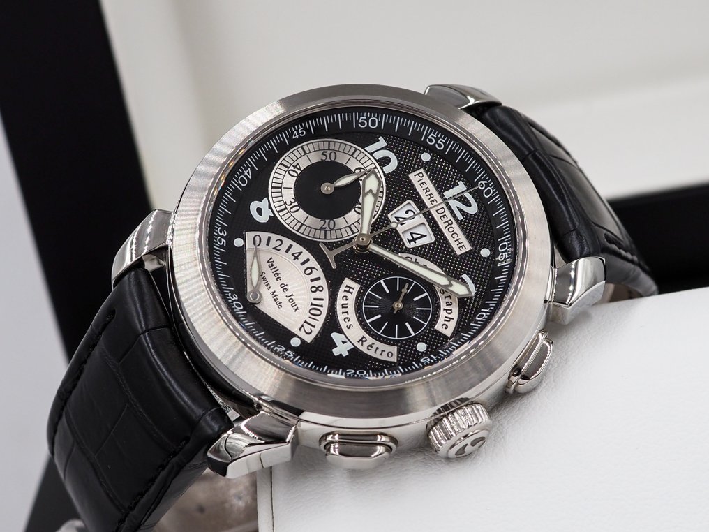 Pierre DeRoche - Grandcliff - Nincs minimálár - BRAND NEW * Chronograph * Automatic * - Férfi - 2025 #3.2