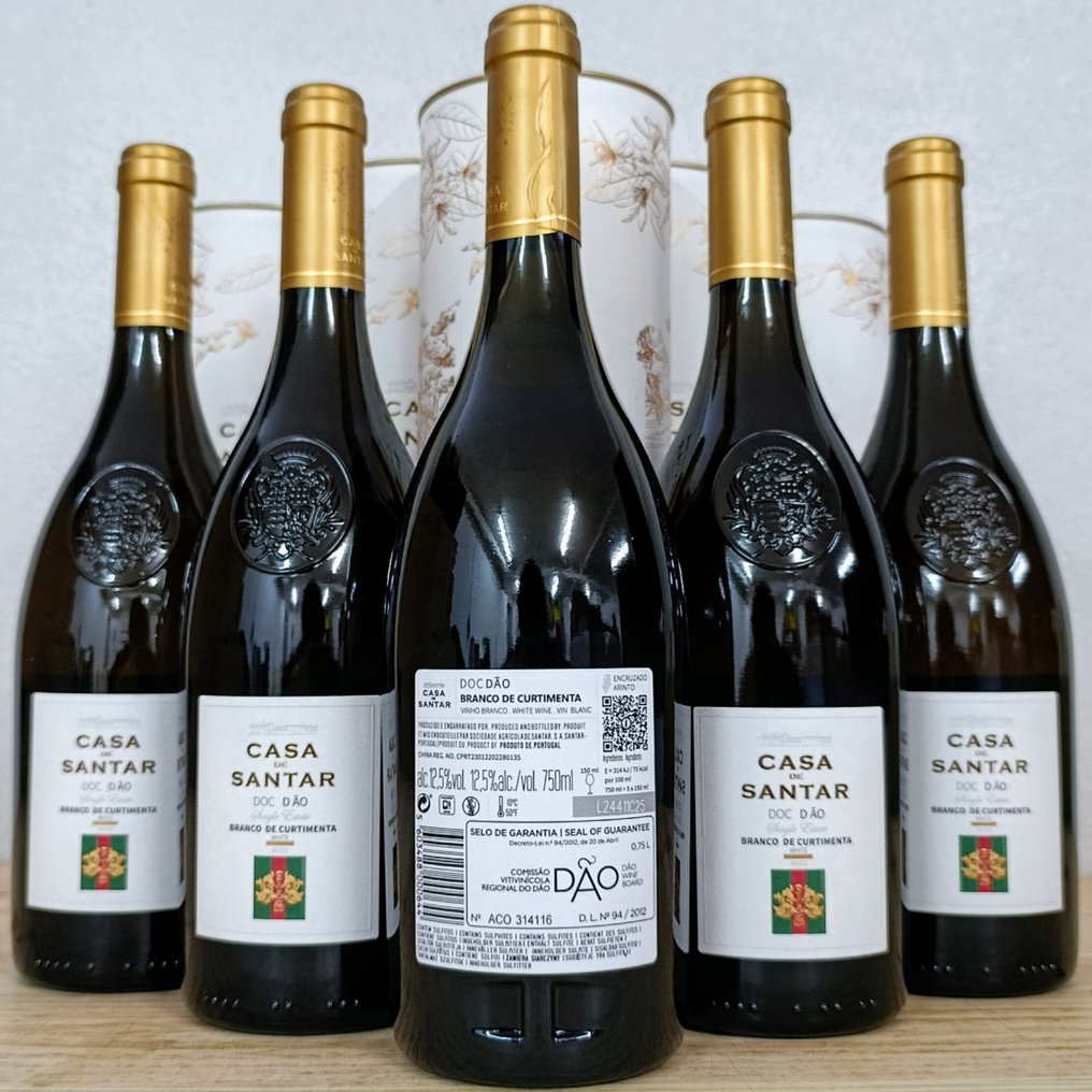 2023 Casa de Santar, Branco de Curtimenta - Single Estate - Dão DOC - 5 Flasker (0,75 L) #4.3