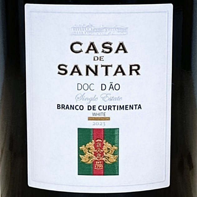 2023 Casa de Santar, Branco de Curtimenta - Single Estate - Dão DOC - 5 Flasker (0,75 L) #3.2