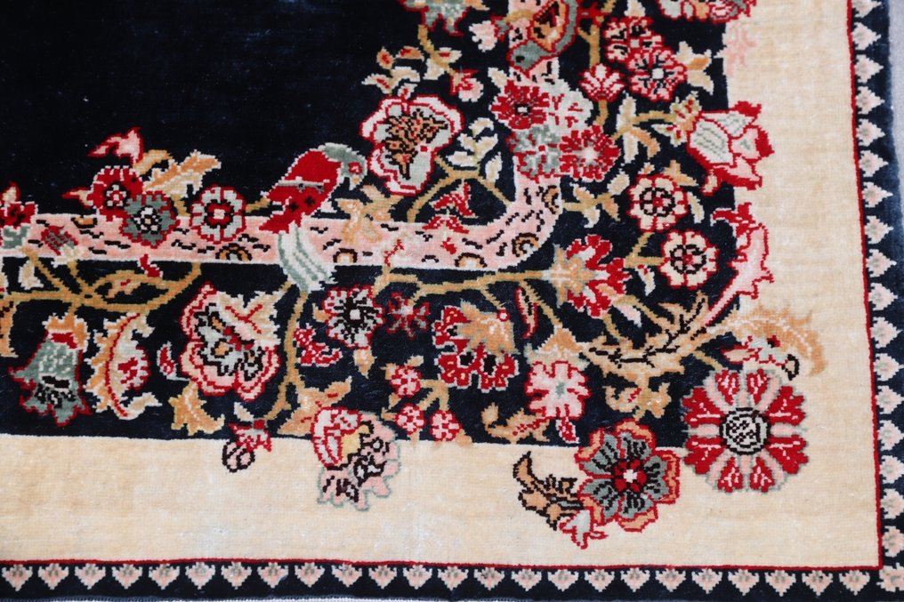 Amazing Semi-Antique Silk Hereke Carpet with ~1,21 Mio. Knots/m² - Reiner Luxus, Qualität 11/11 - Teppich - 59 cm - 55 cm #3.2