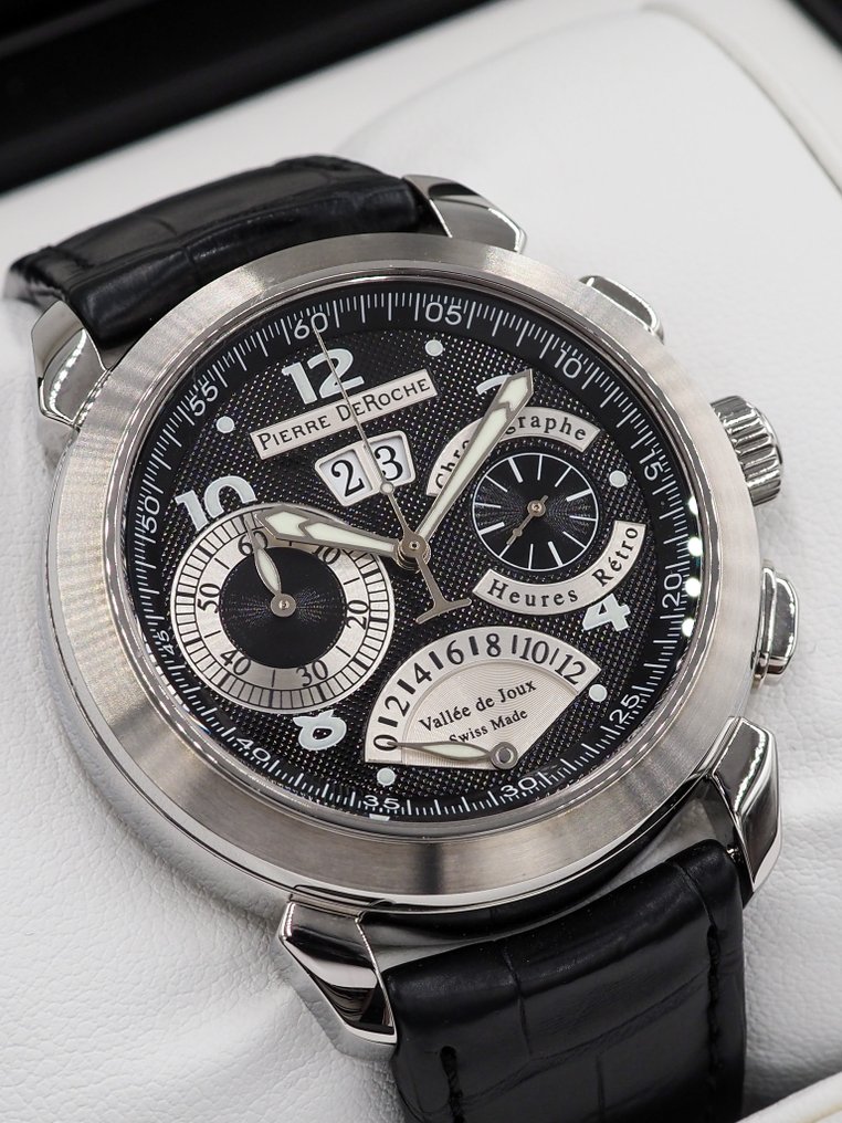 Pierre DeRoche - Grandcliff - Nincs minimálár - BRAND NEW * Chronograph * Automatic * - Férfi - 2025 #1.0