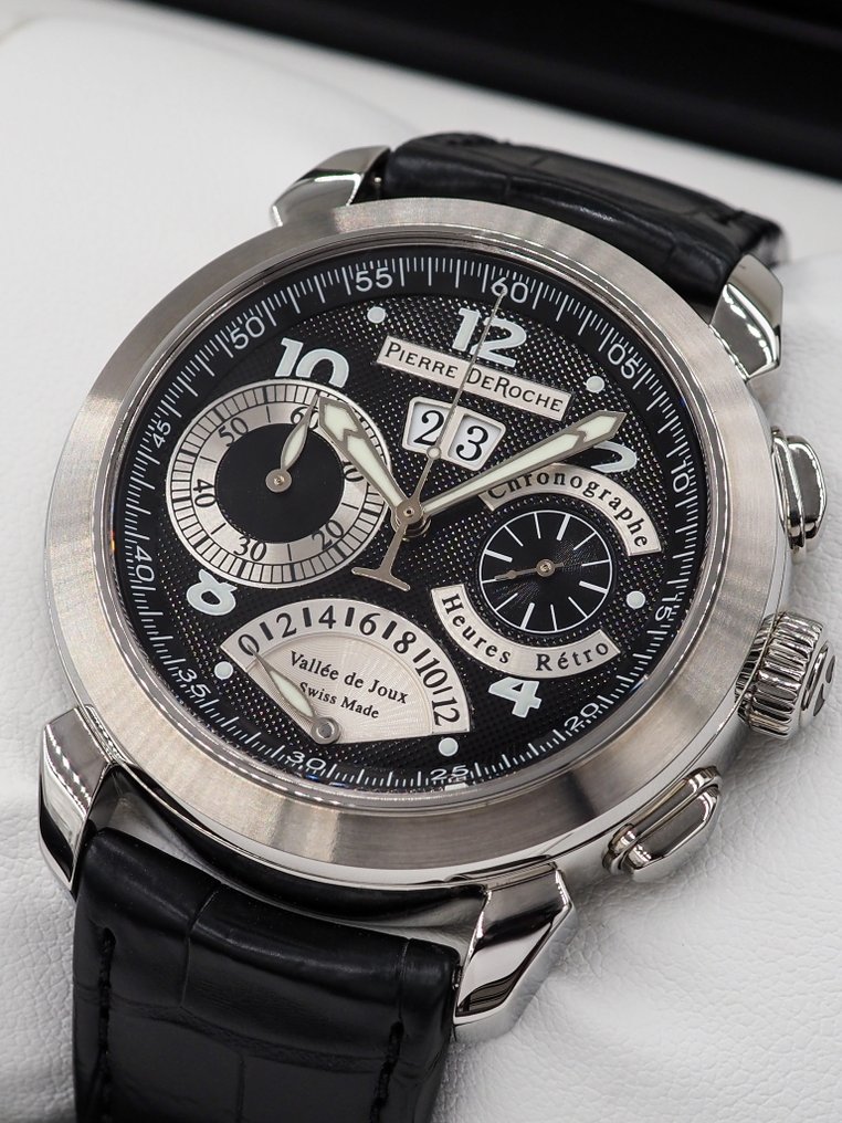 Pierre DeRoche - Grandcliff - Nincs minimálár - BRAND NEW * Chronograph * Automatic * - Férfi - 2025 #1.0
