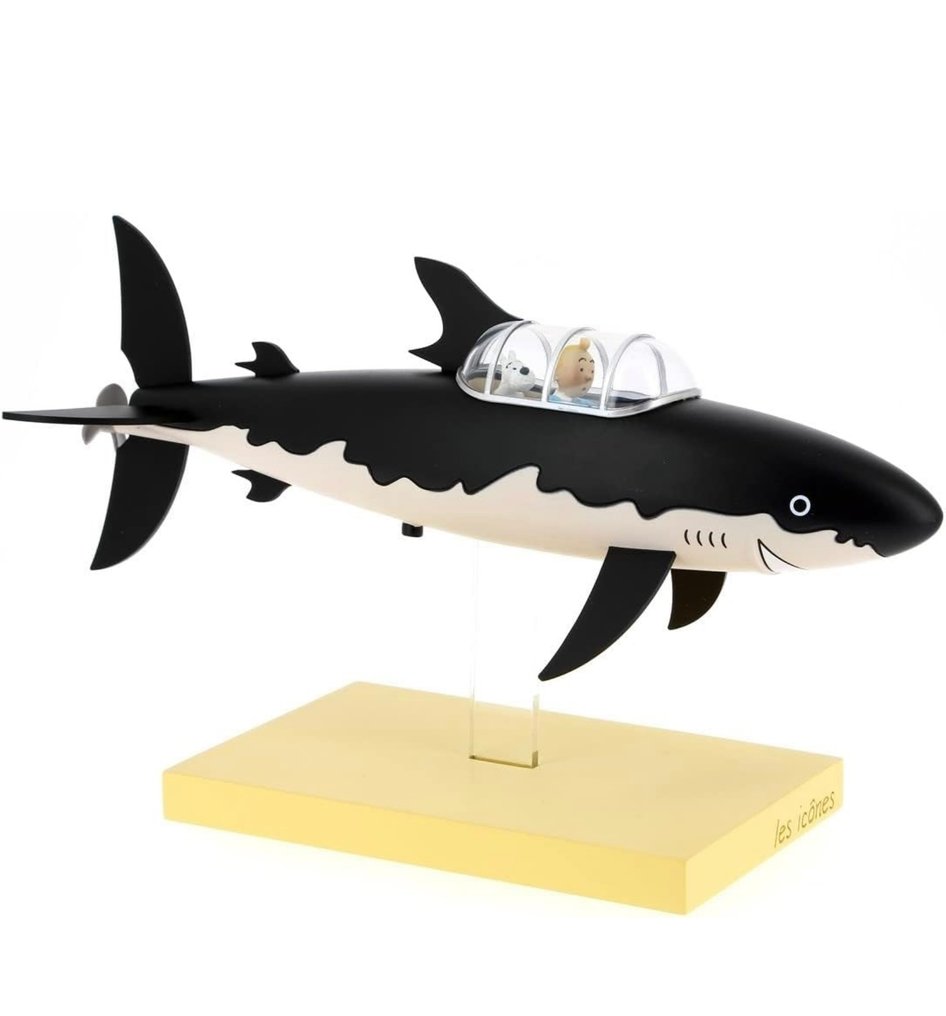Tintin - Statuette Moulinsart 46402- Le sous-marin requin - 27 cm #4.3