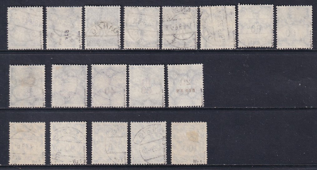 Danzig 1923/1938 - Port fees. Approved: Soecknick BPP - Michel; 30/47 #1.0
