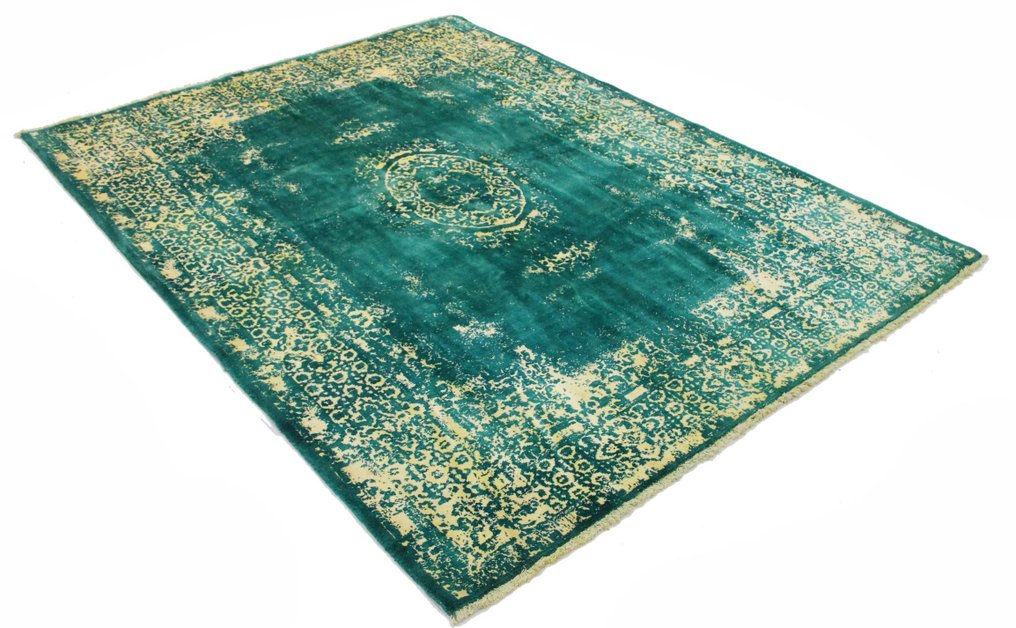 Tappeto moderno di design di lusso, fine, con percentuale di seta - Tappeto - 236 cm - 178 cm #1.0