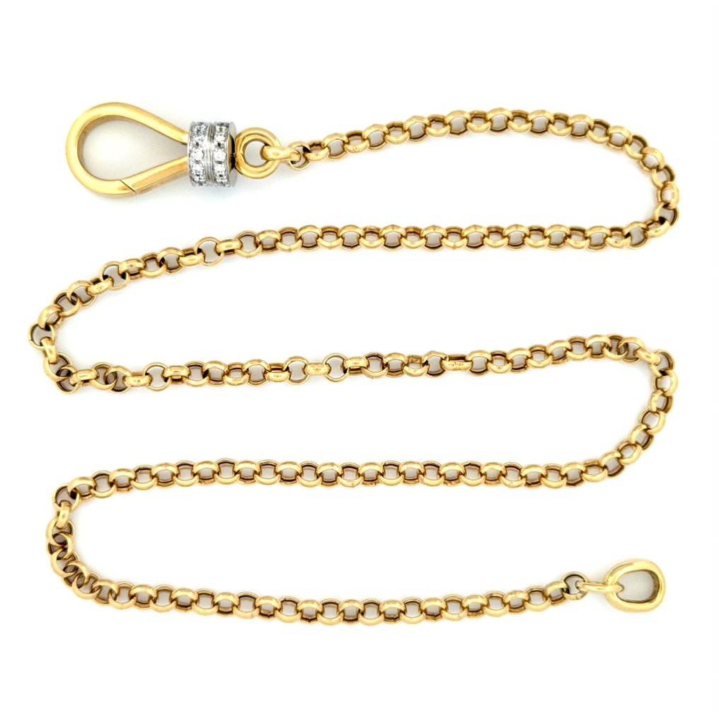 Pomellato - Κολιέ - 17 g - 18 καράτια Κίτρινο χρυσό - Διαμάντι #1.0