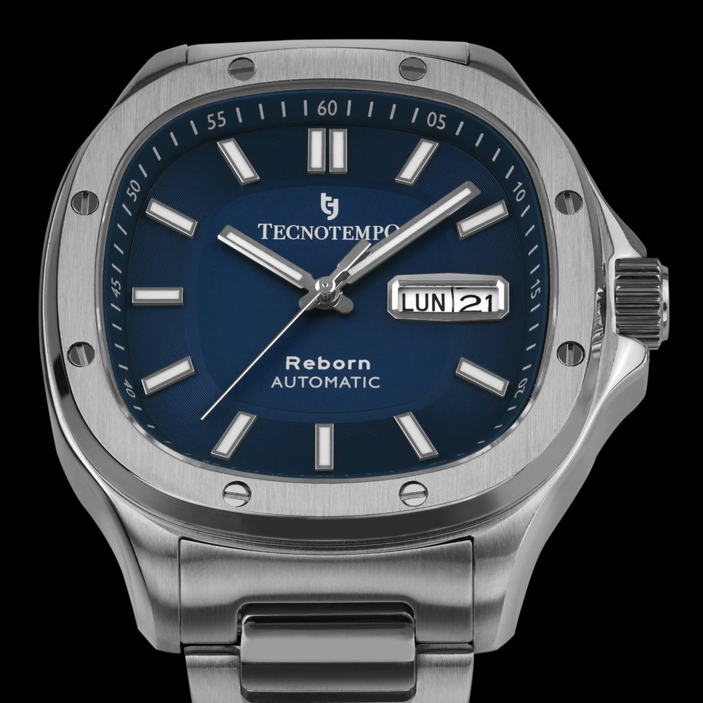 Tecnotempo - Automatic - "Reborn" - Blue dial - TT.RE.ABL (Blue) - Άνδρες - 2020+  #2.1