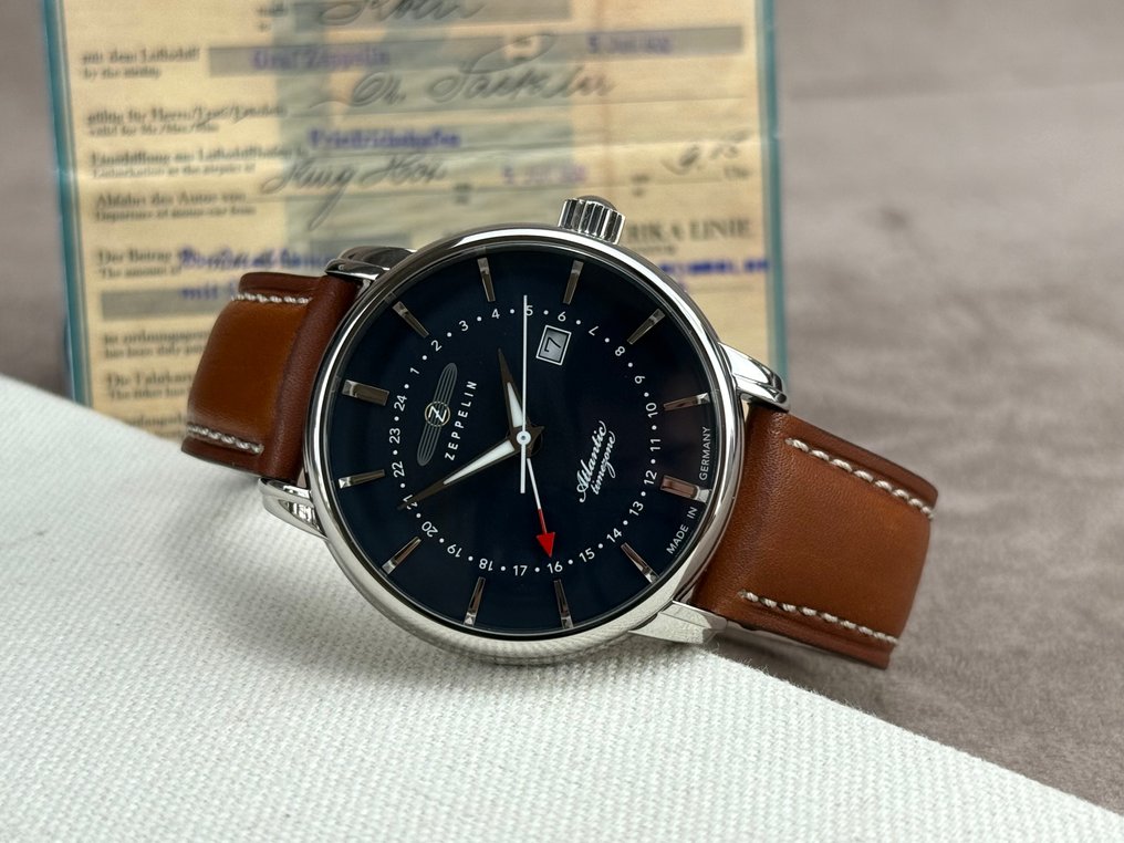 Zeppelin - Atlantic GMT Date - Ingen mindstepris - 8442-3 - Mænd - 2020+  #3.2