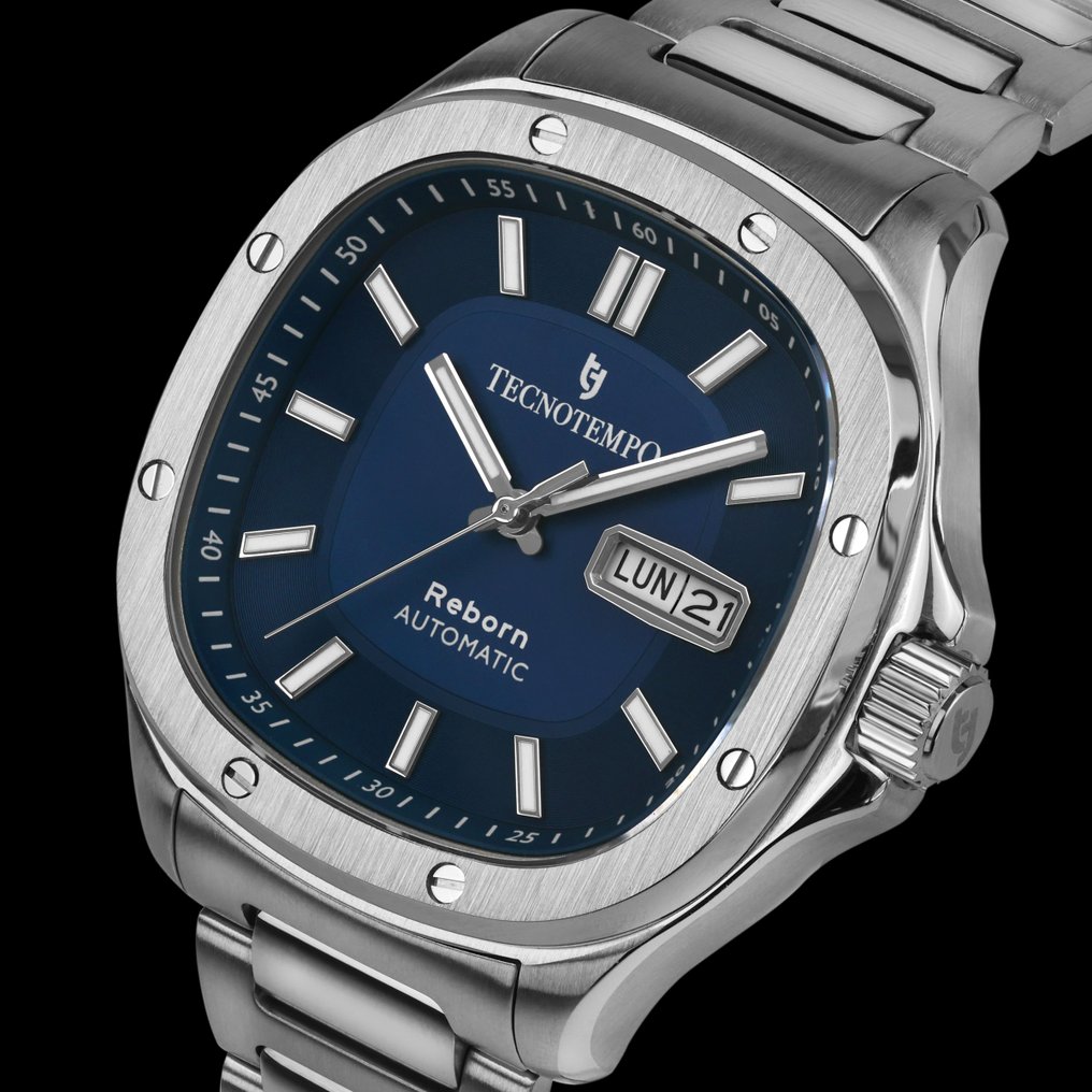 Tecnotempo - Automatic - "Reborn" - Blue dial - TT.RE.ABL (Blue) - Άνδρες - 2020+  #1.0
