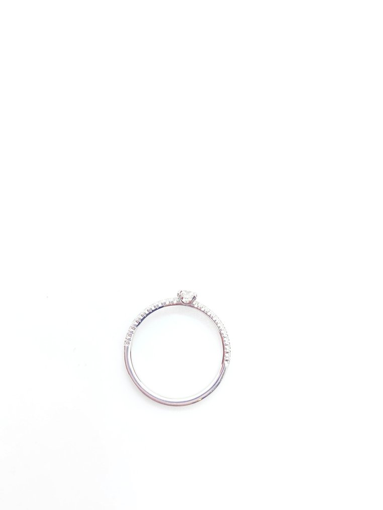 Cartier - 戒指 - Other 白金 -  0.20ct. tw. 钻石 (天然) - 钻石 #1.0