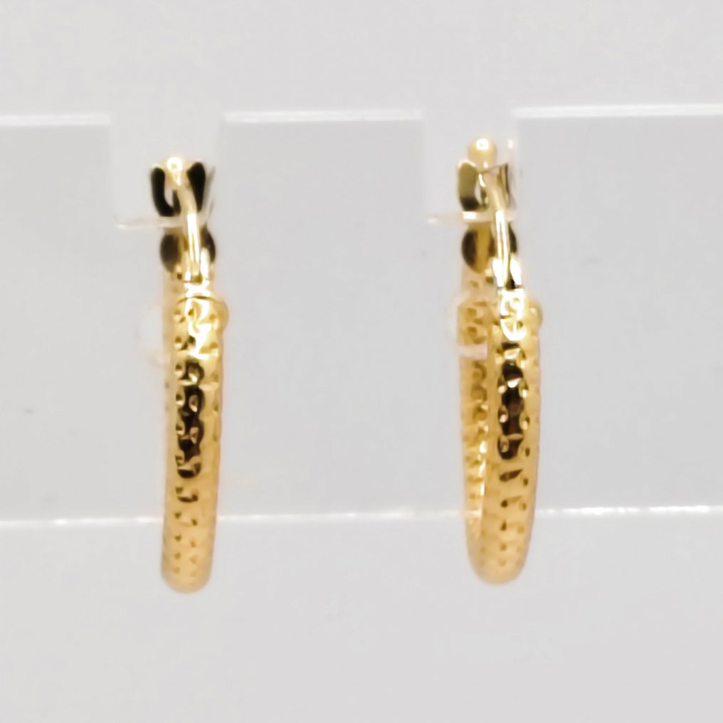 Ingen mindstepris - Øreringe - 18 kraat Gulguld #2.1