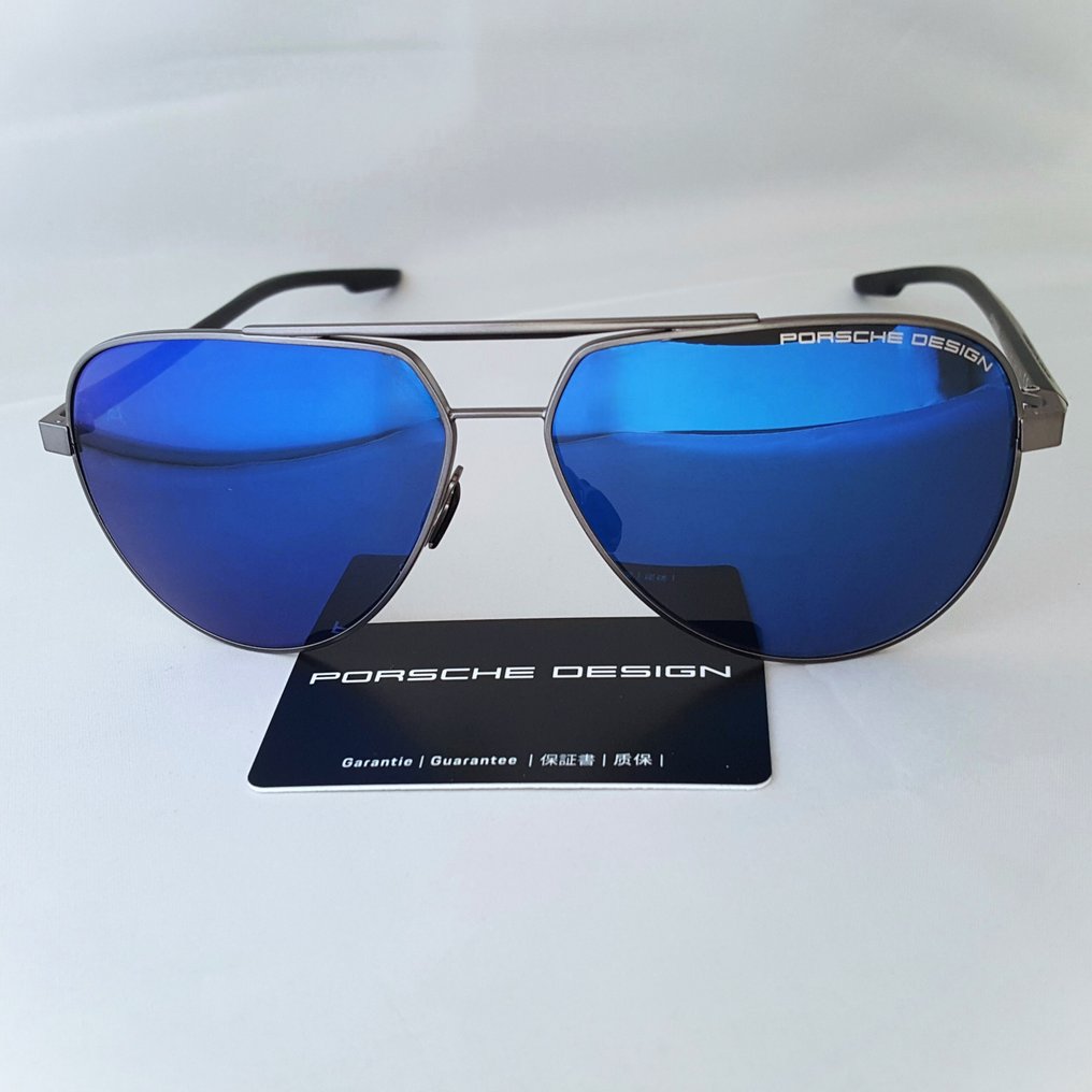 Porsche Design - Aviator - Made in Italy - Blue Mirrored - P8935 C - New - Γυαλιά ηλίου #1.0