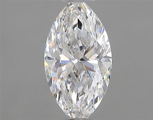 1 pcs 钻石  (天然)  - 0.50 ct - 榄尖形 - F - VVS1 极轻微内含一级 - 美国宝石研究院（GIA） #1.0