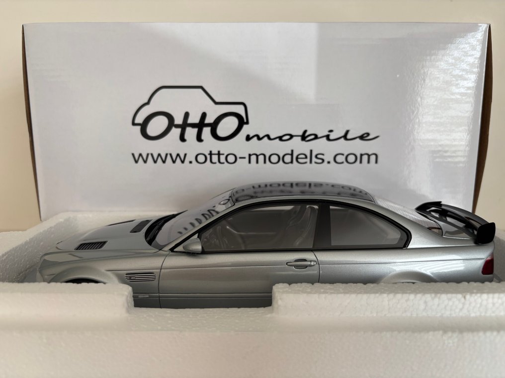 Otto Mobile 1:18 - Modelbil - BMW M3 E46 GTR STREET #1.0