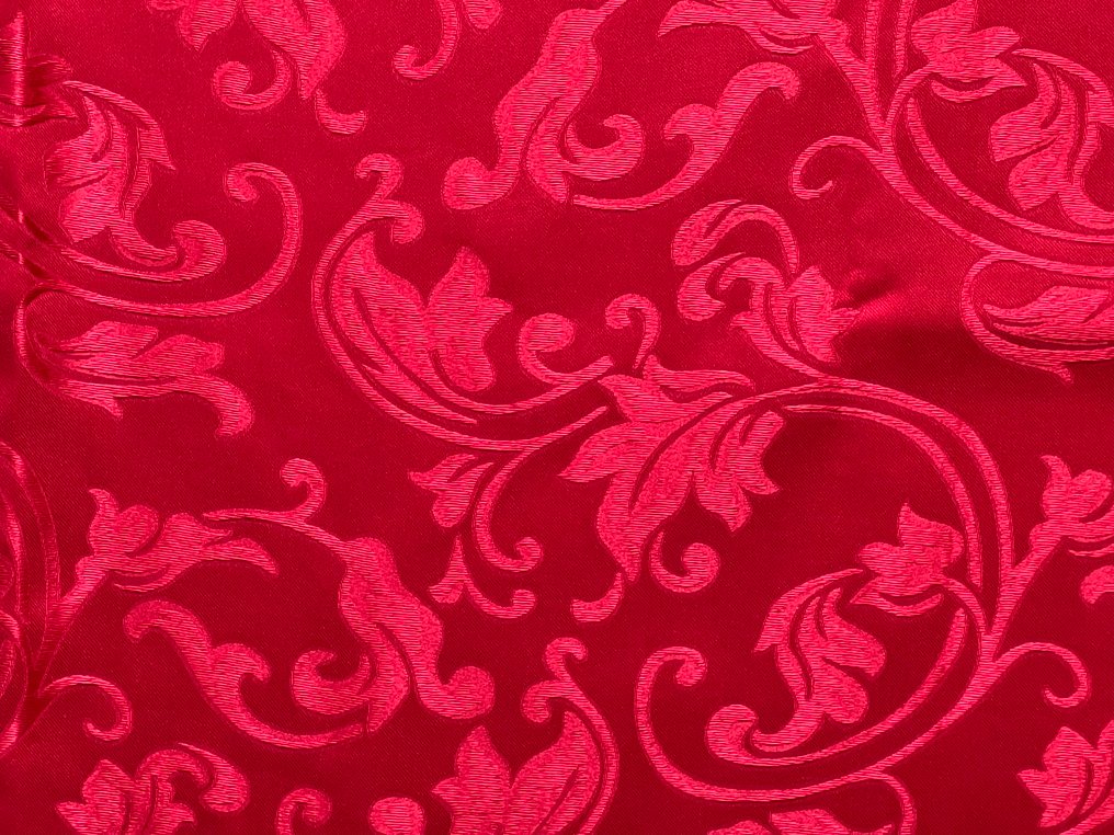 San Leucio - elegant jacquard fabric with floral motifs - Textile  - 2.8 cm - 2.5 cm #2.1