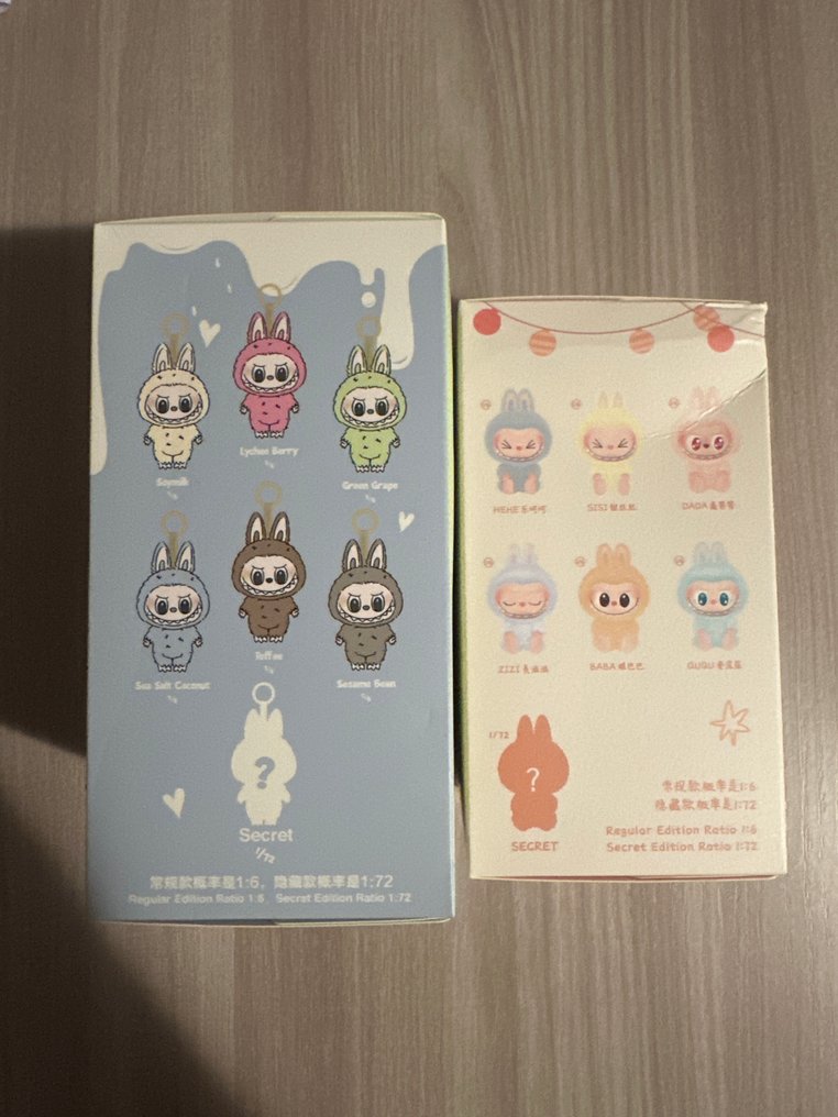 Pop Mart - Figurine articulée LABUBU MACARON HAVE A SEAT #1.0