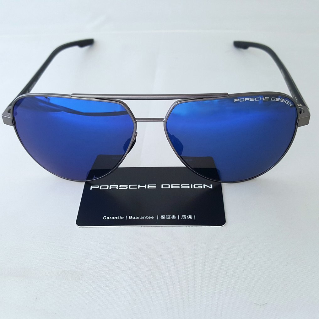 Porsche Design - Aviator - Made in Italy - Blue Mirrored - P8935 C - New - Γυαλιά ηλίου #1.0