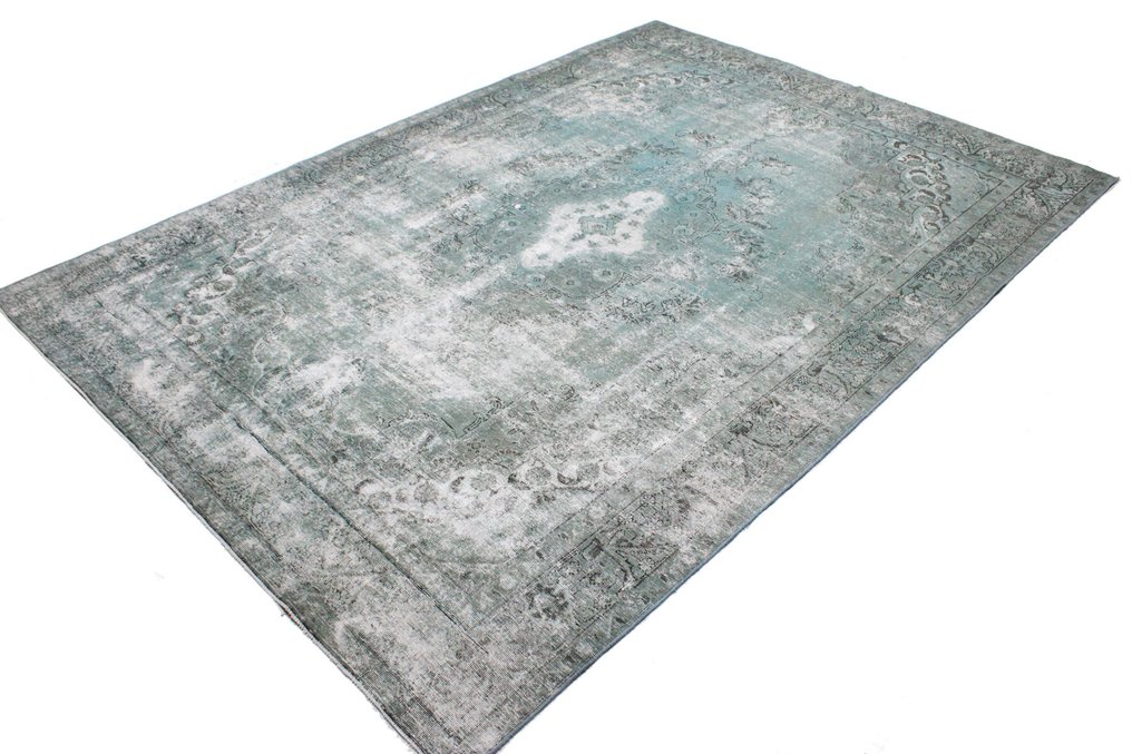 Designer Vintage Art Teppich - Matto - 353 cm - 250 cm - Natur & Pflanzen väri #4.3