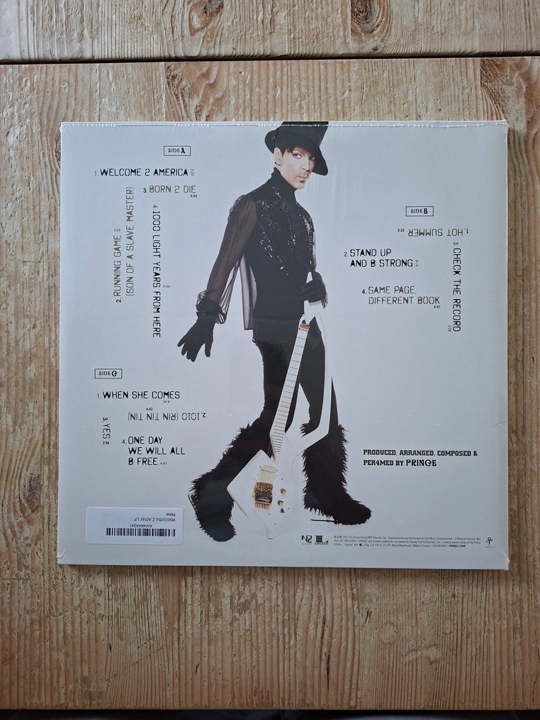 Prince - Welcome 2 America Exclusive on clear Vinyl (US-import) - 2xLP Album (double album) - 2021 #4.3
