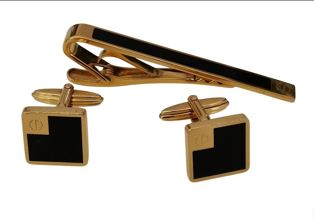 Alfred Dunhill - Metall, Gullplattert - Mansjettknapper #1.0