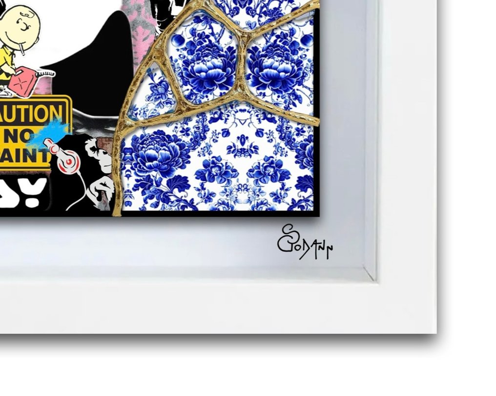 Stéphanie Godann - Banksy Porcelain Fusion #2.1