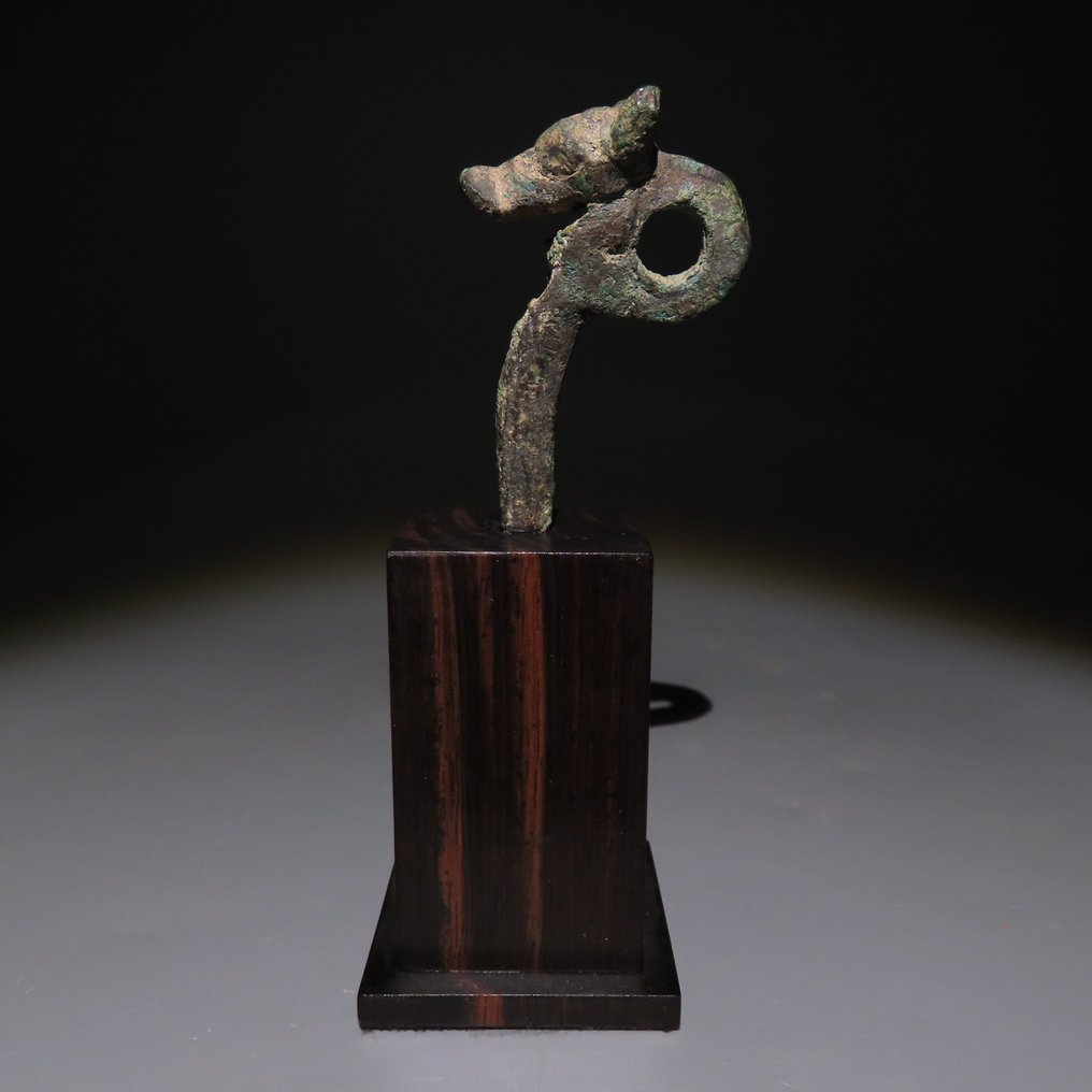 Λορεστάν Μπρούντζος Εικόνα. 1ος Μεσαίωνας μ.Χ. Ύψος 7 εκ.  (χωρίς τιμή ασφαλείας) #3.2