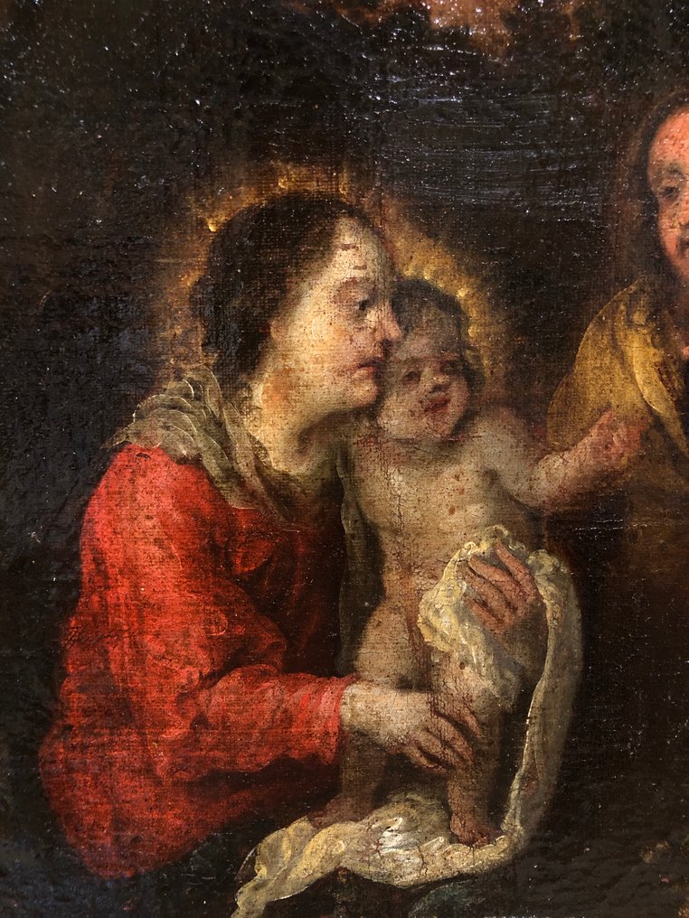Maître Flamand (c. 1650) - La Sainte Famille #3.2