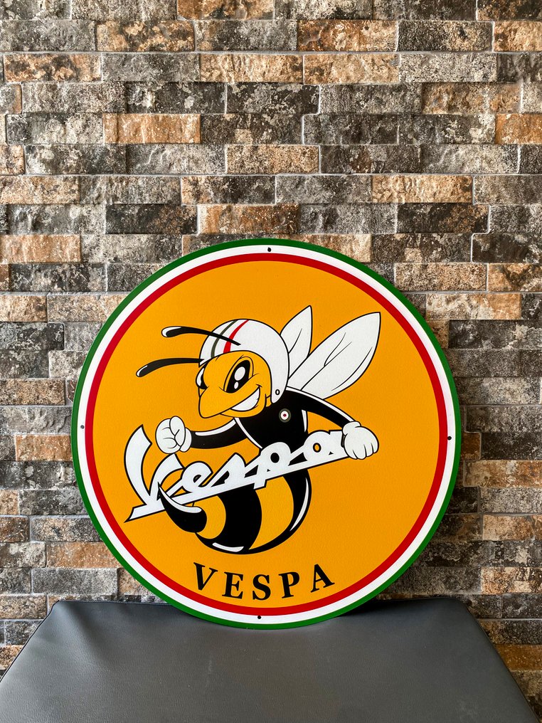 Sign - Vespa - Vespa Bee, Vespa Service Sign #1.0
