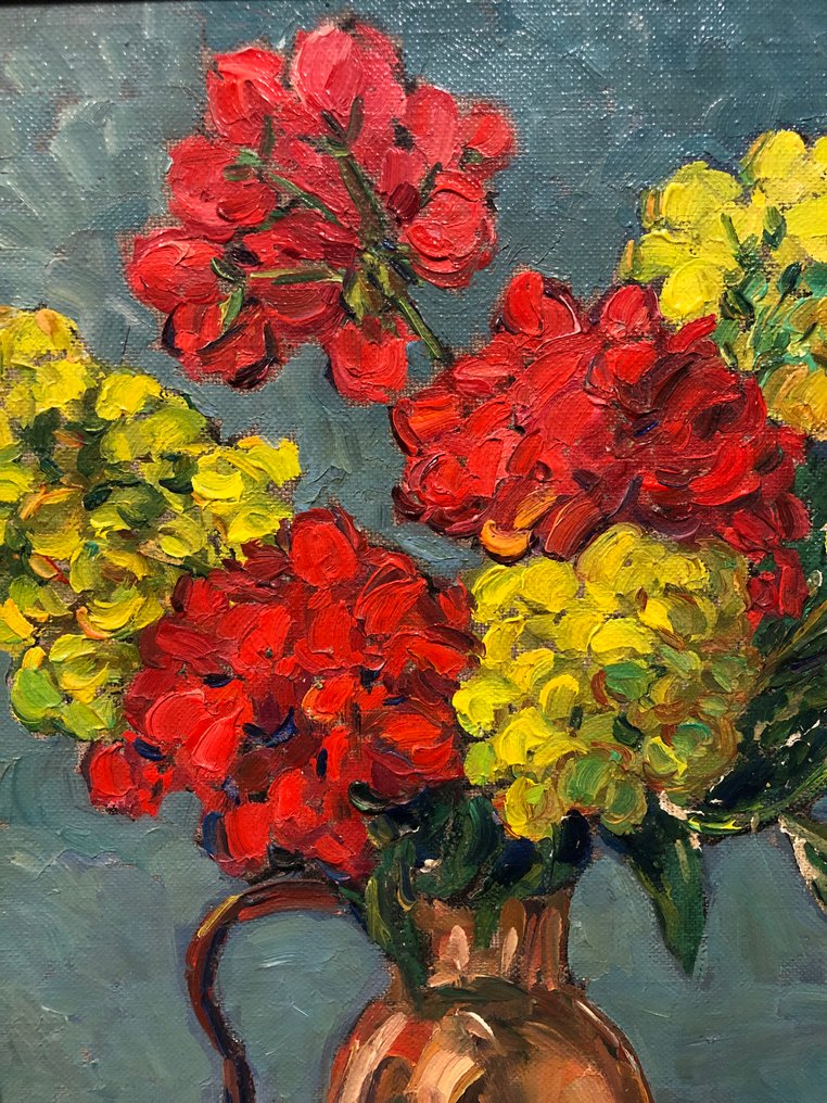 Roger Ambroise Lafont (XIX-XX) - La Promesse des Géraniums #4.3