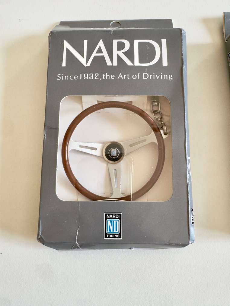 1/4 scale steering wheel (2) - Nardi - Portachiavi Volante Nardi #1.0