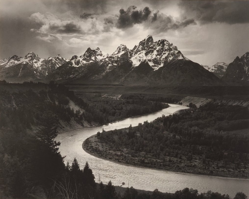 Ansel Adams (1902–1984) - The Tetons and the Snake River, 1942 #1.0