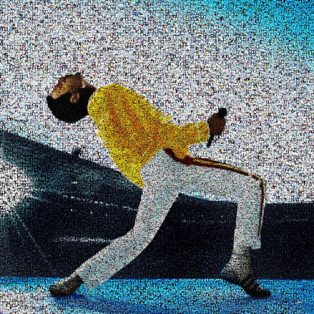 David Law - Crypto Freddy Mercury VIII - 2.0 - Format XL 60x60 #1.0