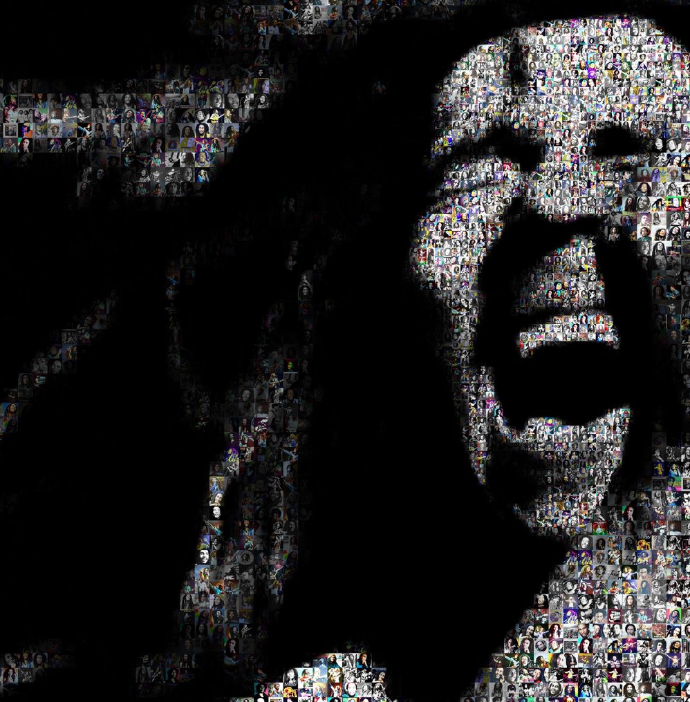 David Law - Crypto Bob Marley X - Format XL 60x60 #2.1