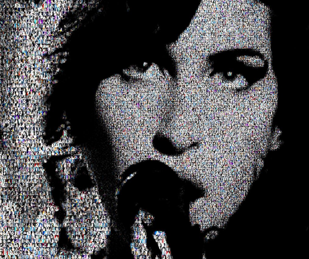 David Law - Crypto Amy Winehouse - Back to Black - Format XL 60X90 #2.1