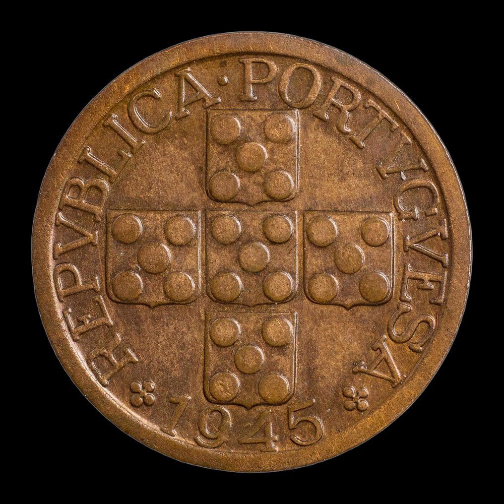 Timor portoghese. Republic. 10 Avos 1945 - Rara - Free Shipping (Worldwide) #1.0