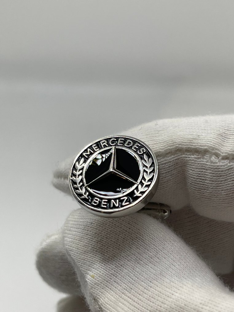 Επενδύσεις χρυσού (18k) - Μανικετόκουμπα - MERCEDES-BENZ #2.1