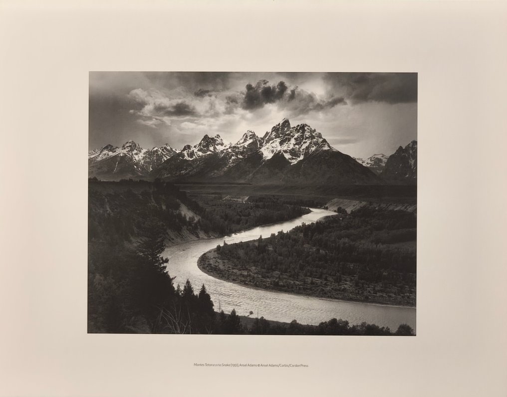 Ansel Adams (1902–1984) - The Tetons and the Snake River, 1942 #1.0